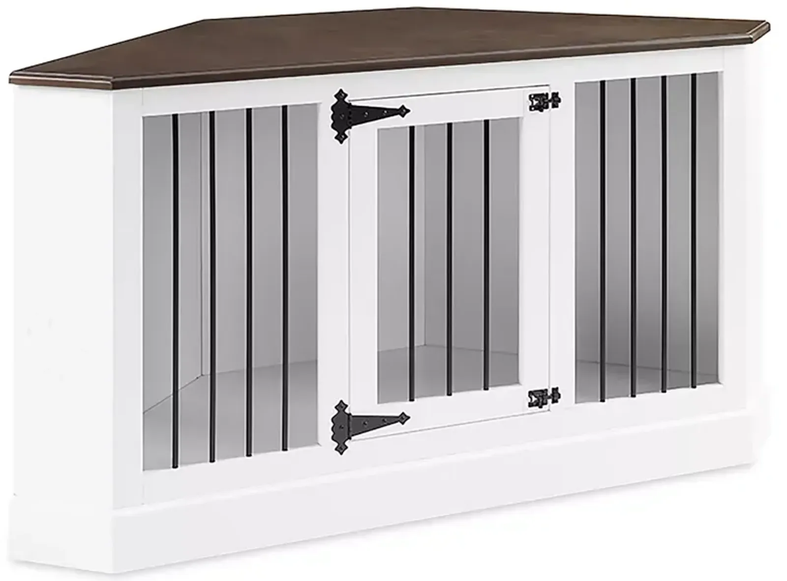 Crosley Winslow Corner Credenza Dog Crate