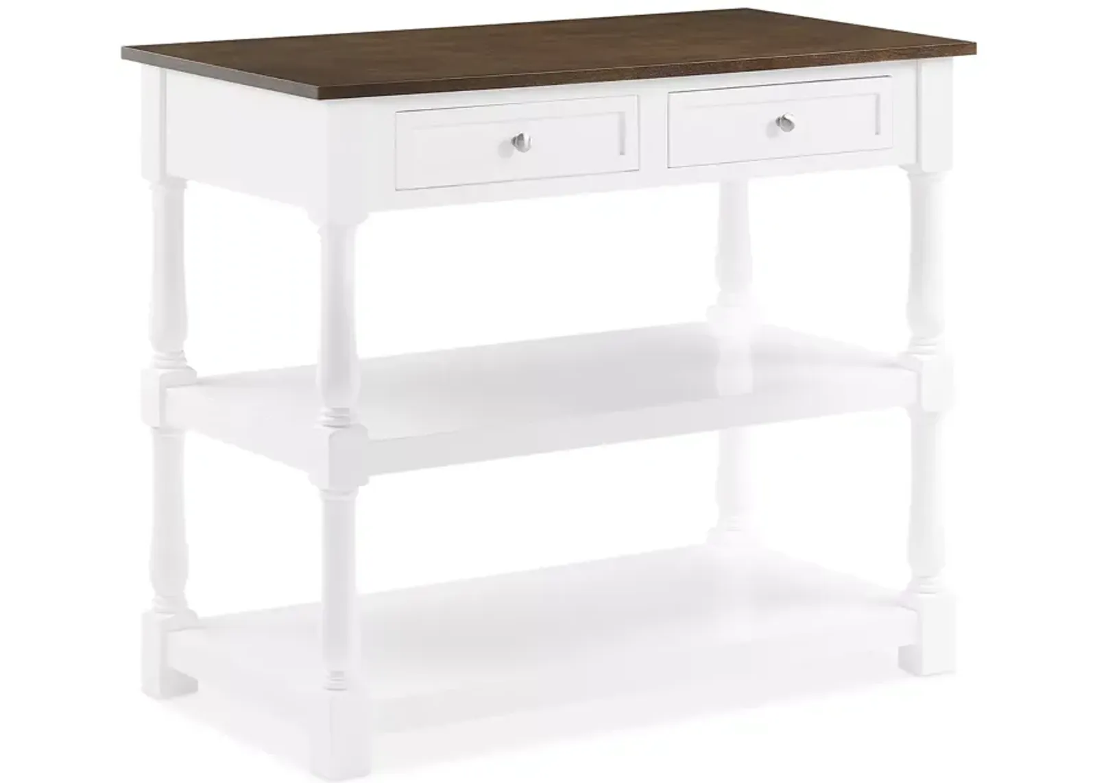 Crosley Caitlyn Wood Top Kitchen Island