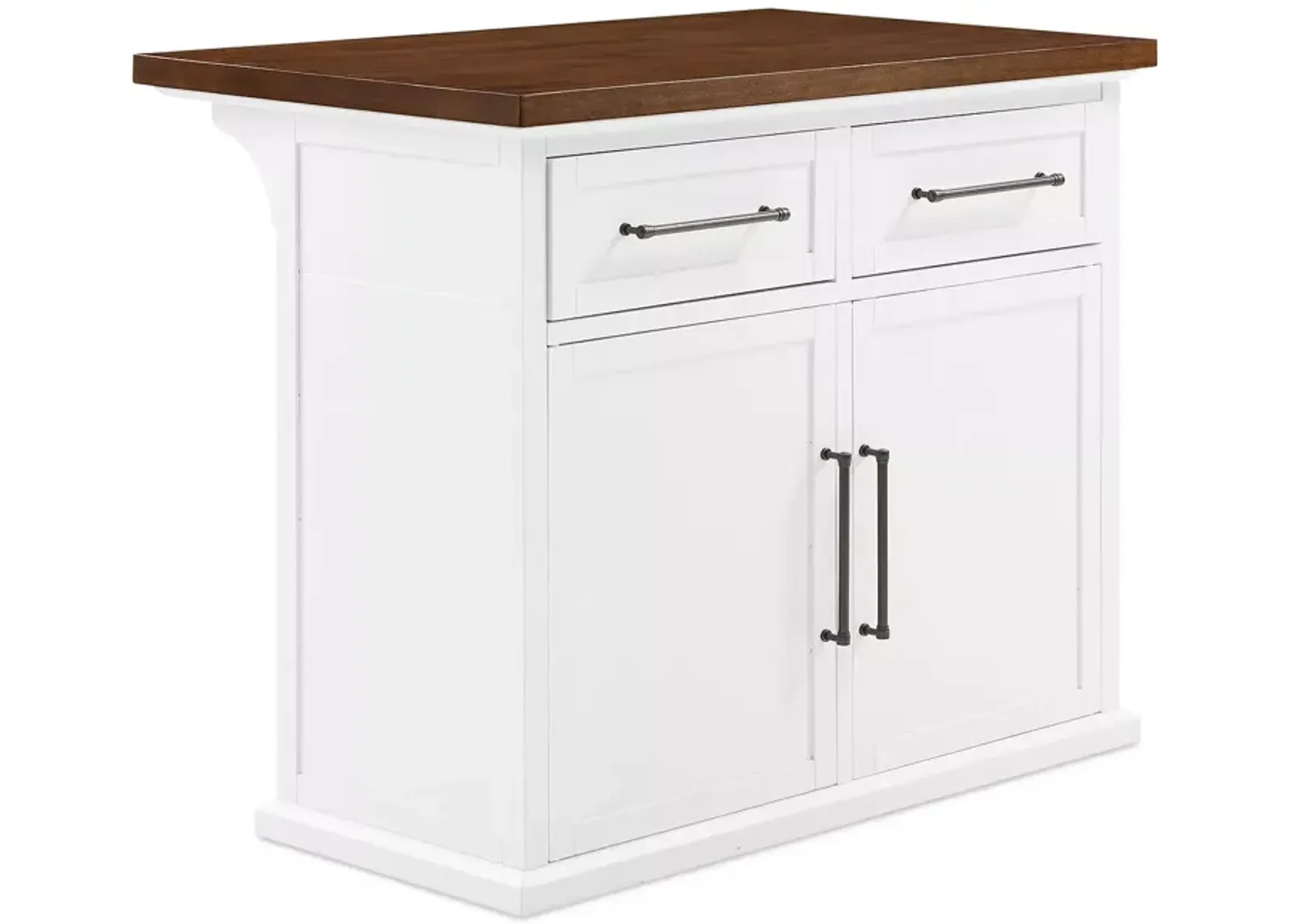 Crosley Bartlett Wood Top Kitchen Island