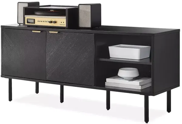 Crosley Brody Record Storage Sideboard Cabinet