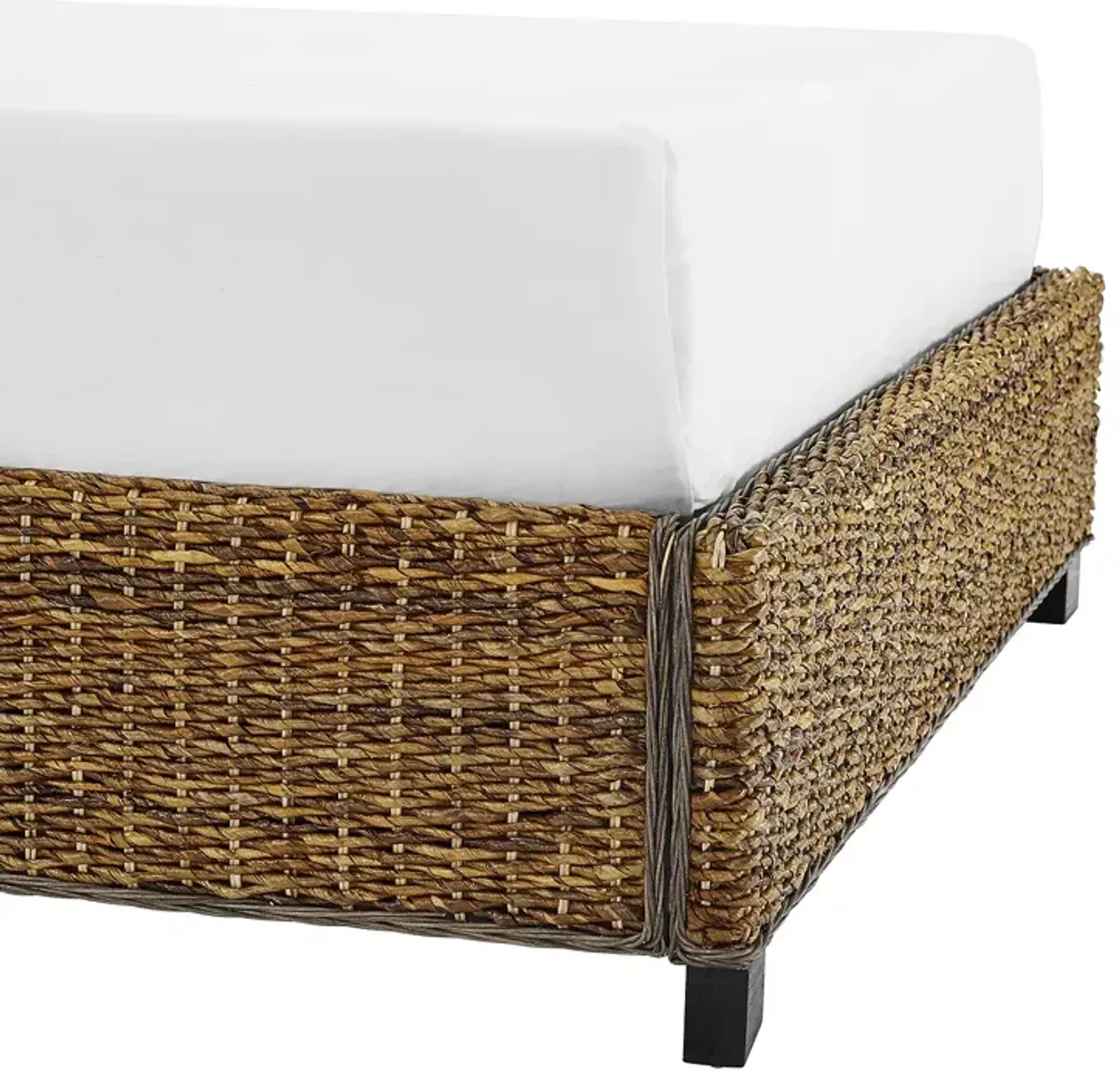 Crosley Serena Rattan King Bed