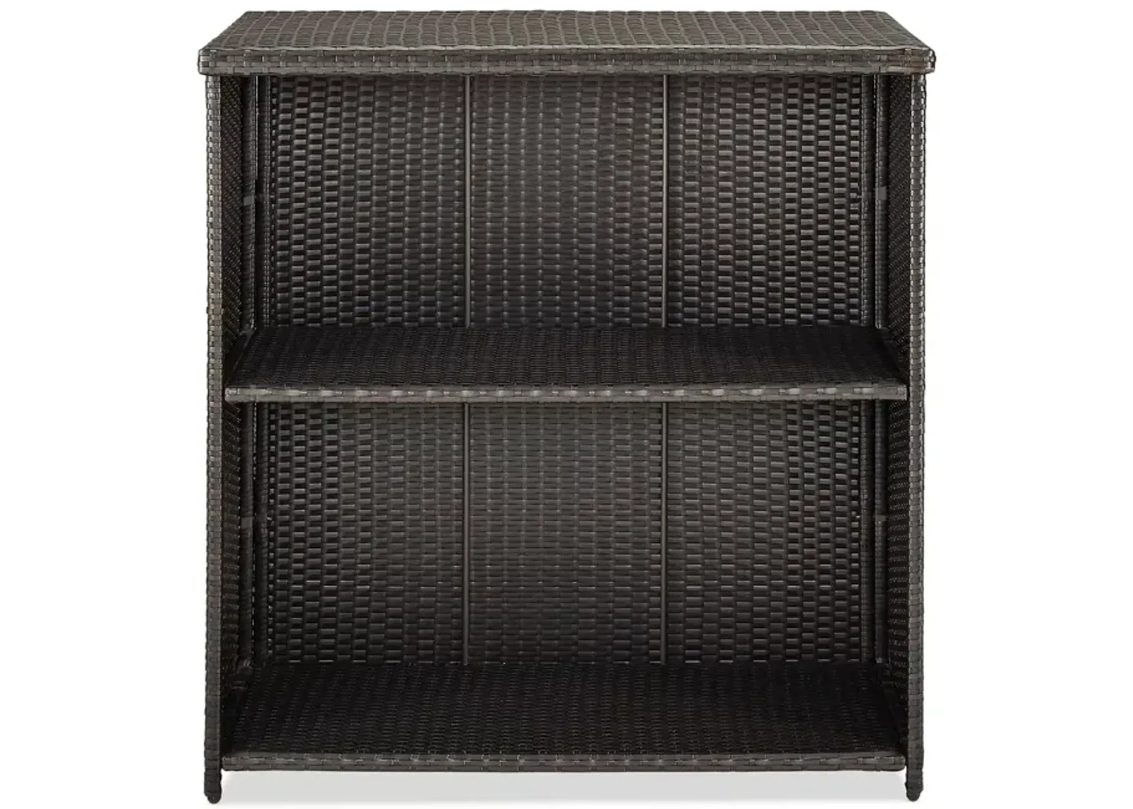 Crosley Palm Harbor Outdoor Wicker Bar