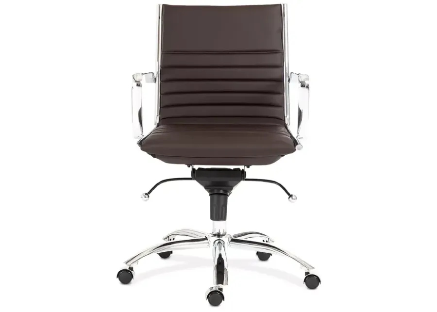 Euro Style Dirk Low Back Office Chair