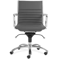 Euro Style Dirk Low Back Office Chair