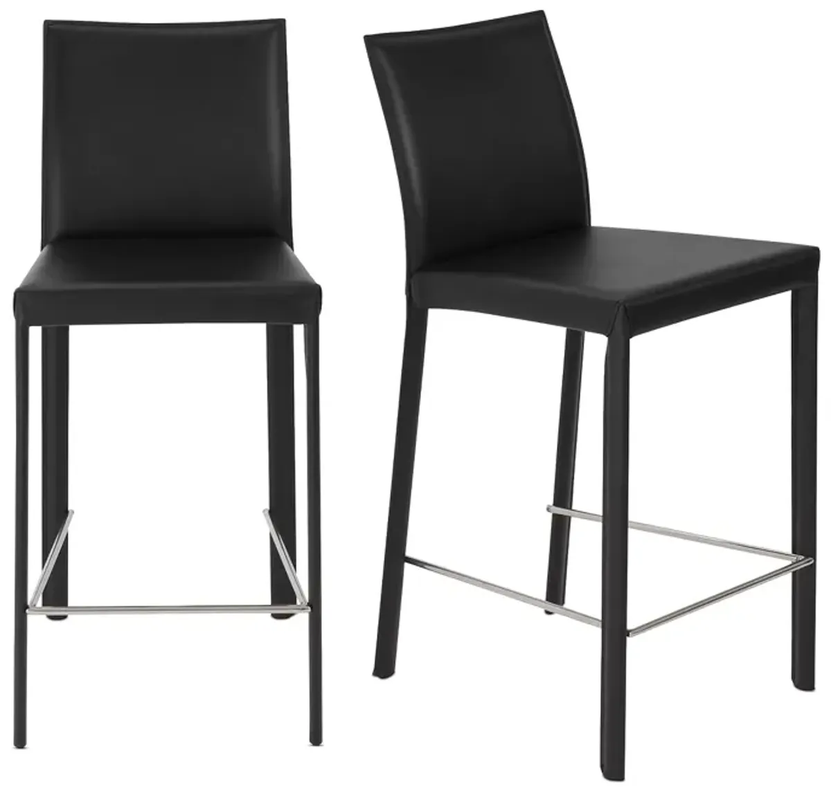 Euro Style Hasina Counter Stool, Set of 2