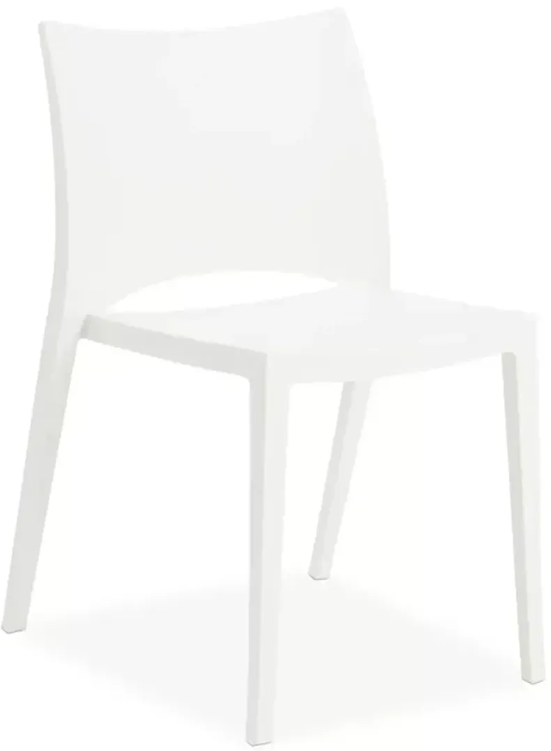 Euro Style Leslie Stacking Side Chair, Set of 2