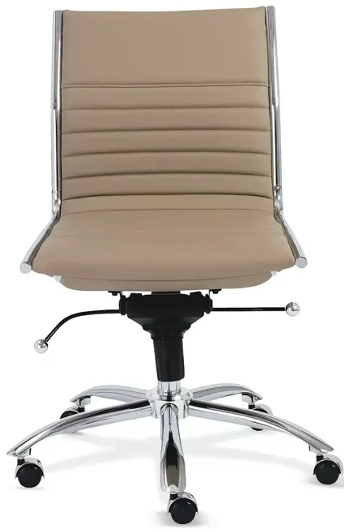 Euro Style Dirk Low Back Office Chair without Armrests