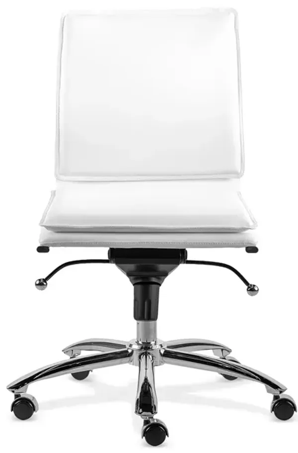 Euro Style Gunar Pro Low Back Office Chair without Armrests