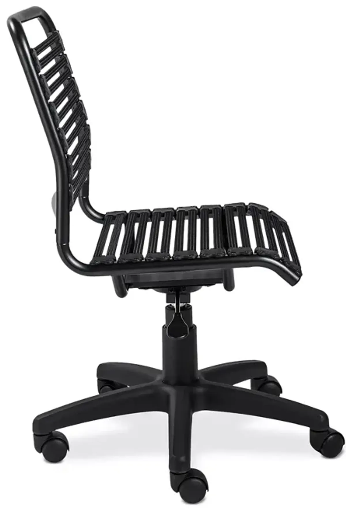 Euro Style Allison Bungie Flat Low Back Office Chair