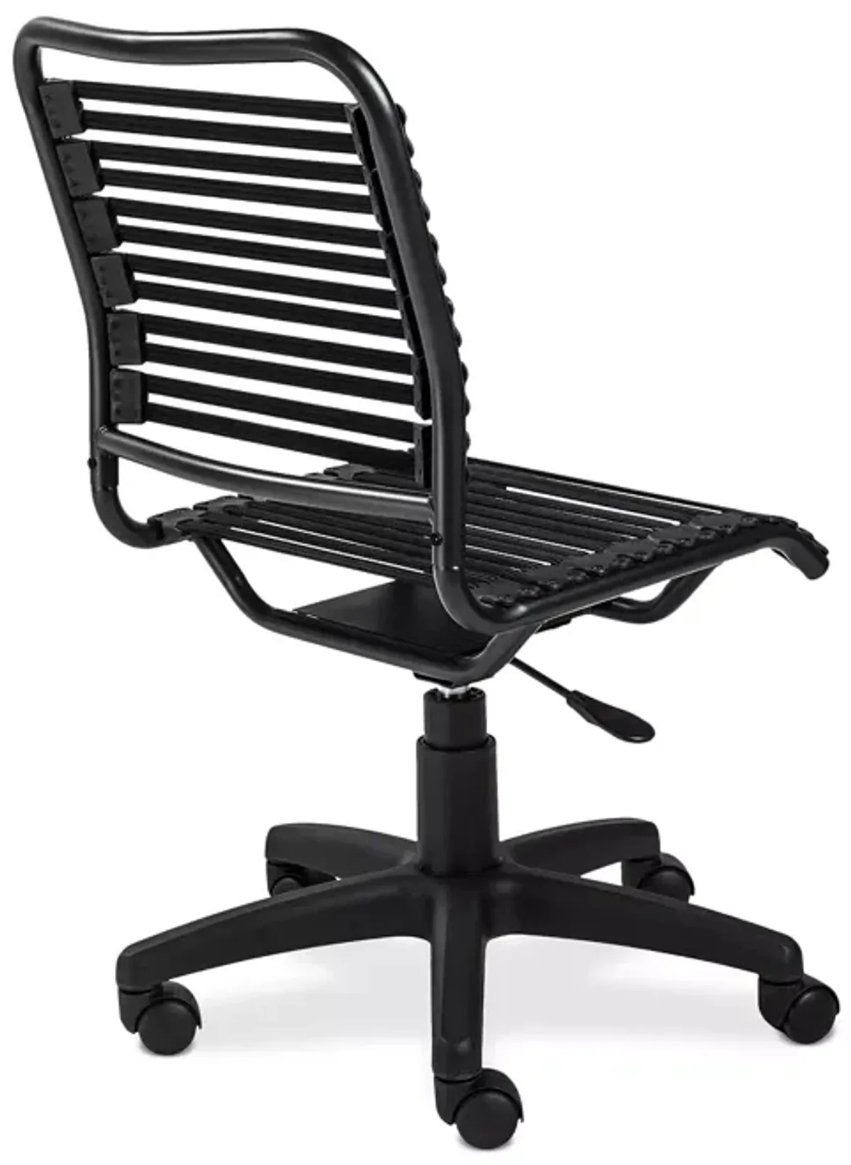 Euro Style Allison Bungie Flat Low Back Office Chair