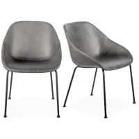 Euro Style Corinna Side Chair, Set of 2