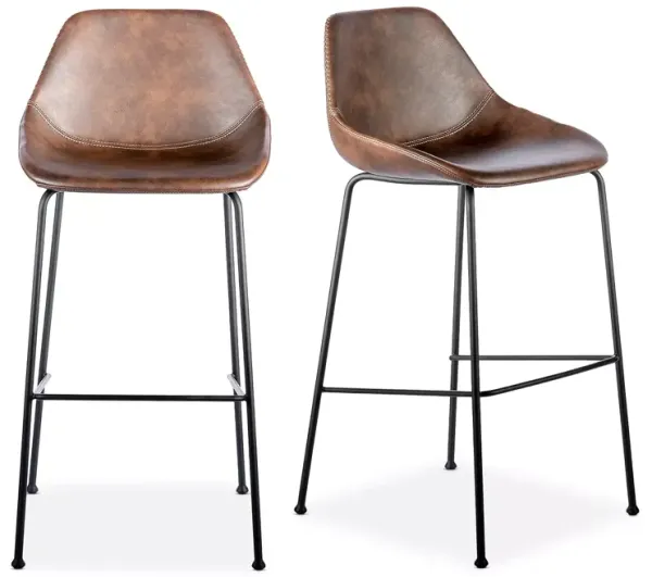 Euro Style Corinna Bar Stool, Set of 2