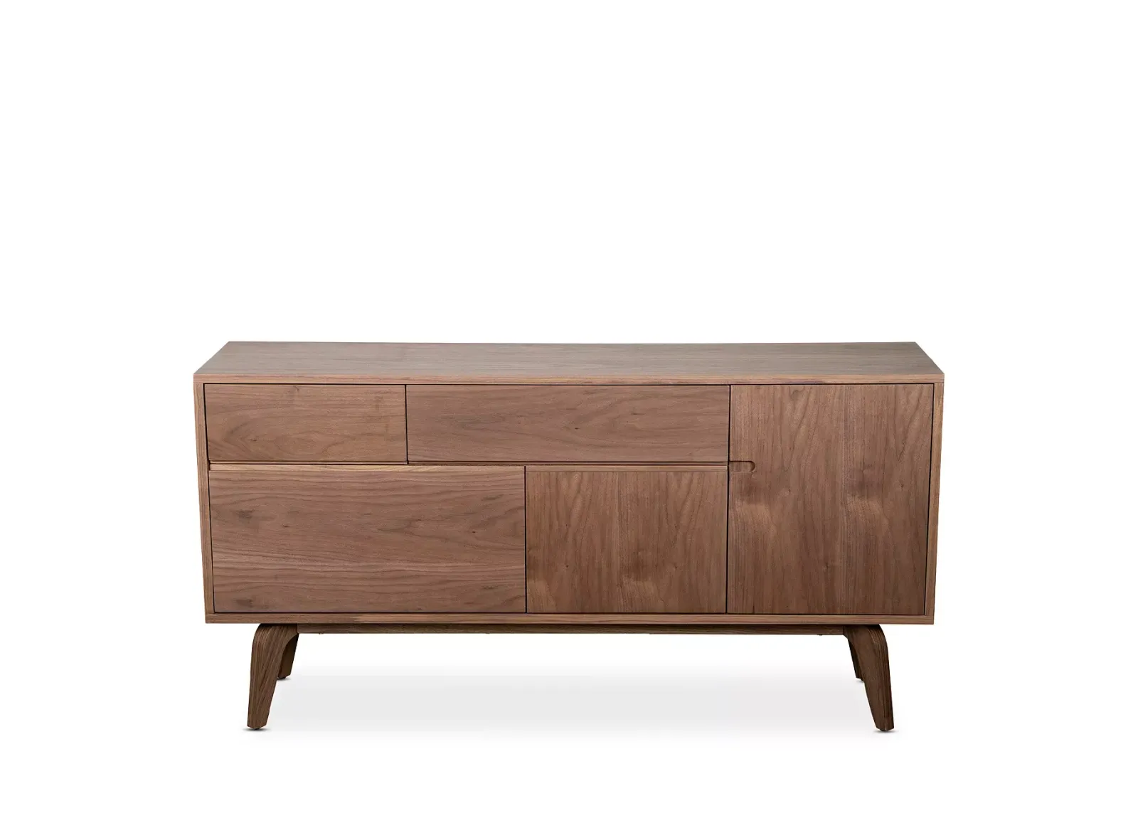 Euro Style Lawrence 59" Sideboard in American Walnut