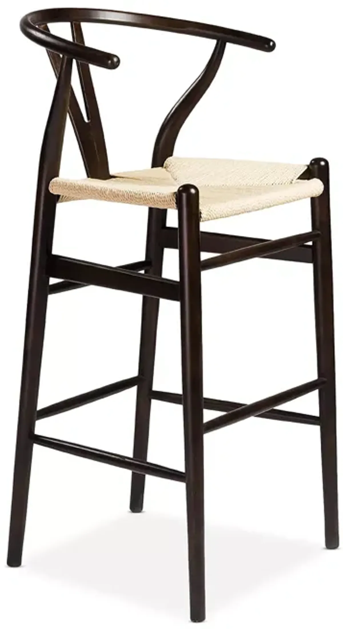 Euro Style Evelina-B Walnut Bar Stool