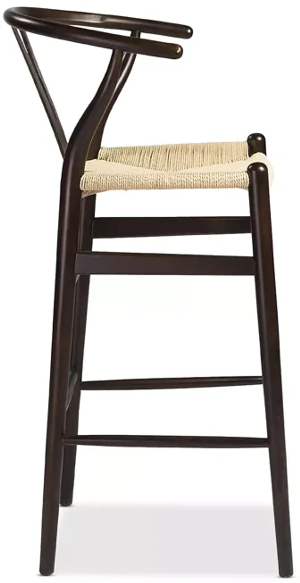 Euro Style Evelina-B Walnut Bar Stool