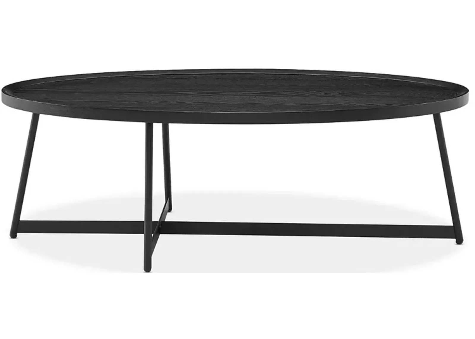 Euro Style Niklaus Oval Coffee Table