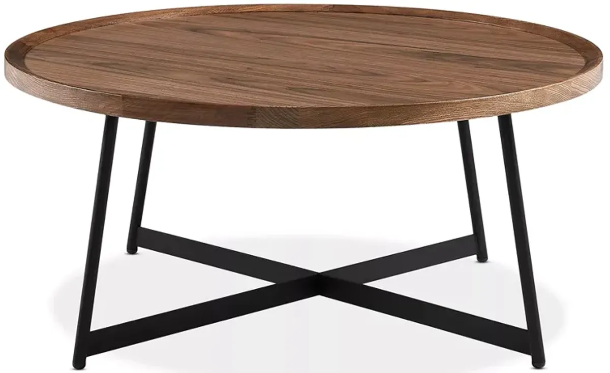 Euro Style Niklaus Round Coffee Table