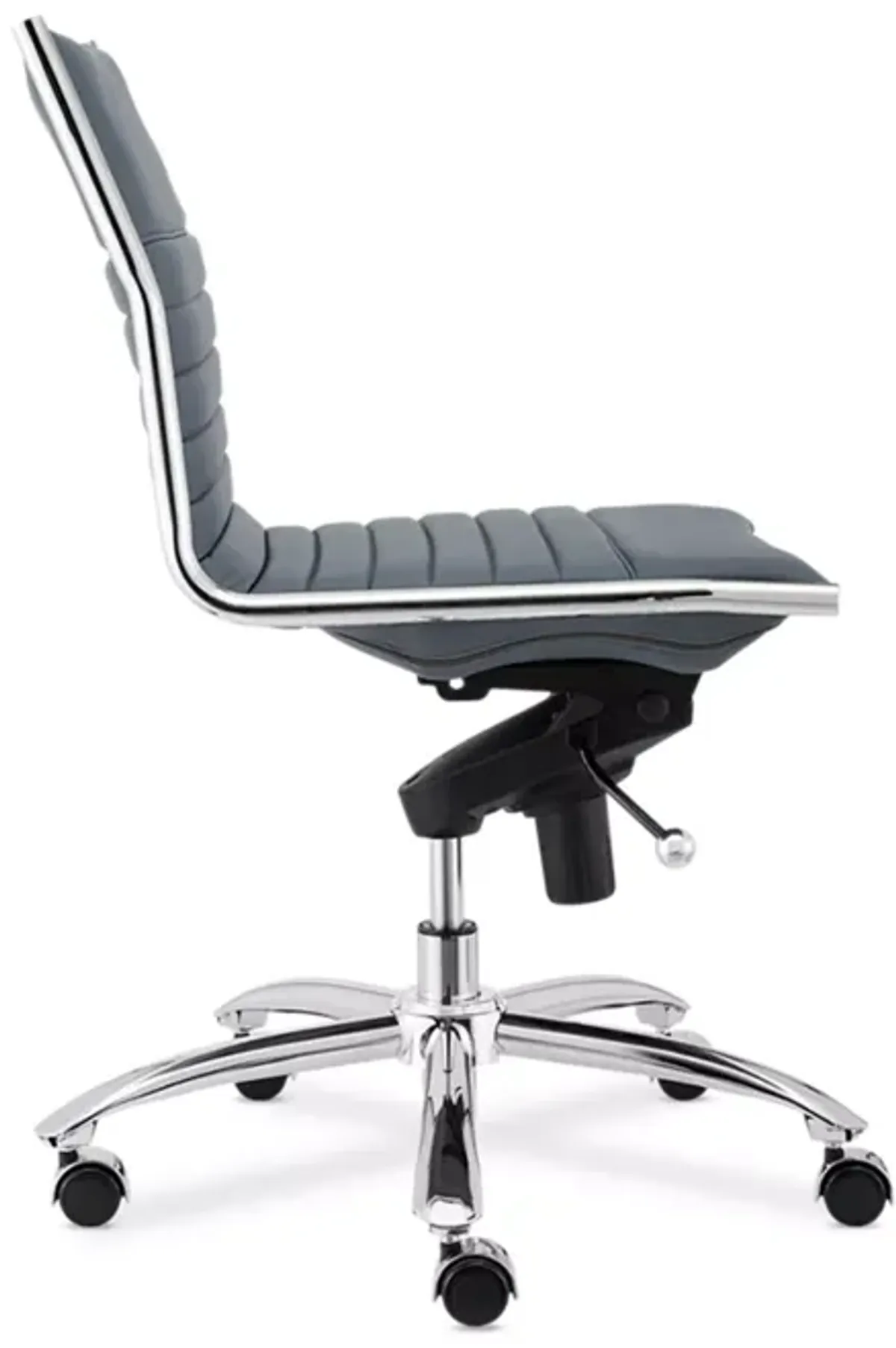 Euro Style Dirk Low Back Office Chair without Armrests