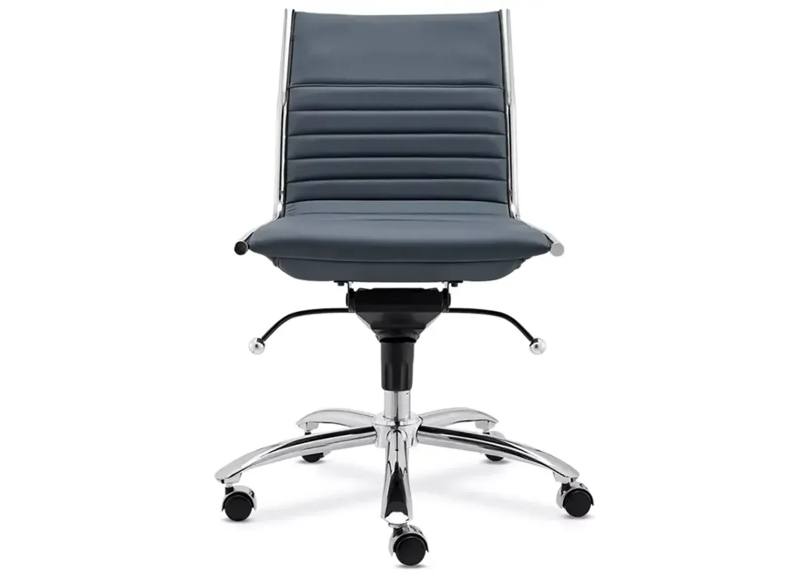 Euro Style Dirk Low Back Office Chair without Armrests