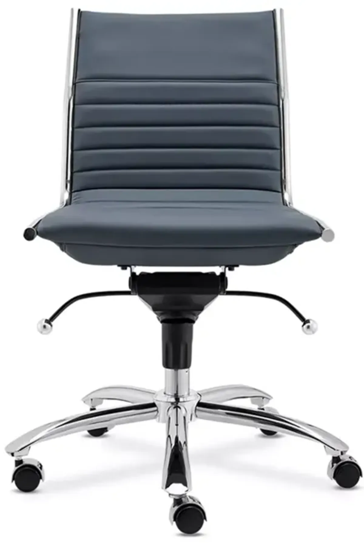 Euro Style Dirk Low Back Office Chair without Armrests