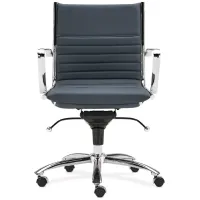 Euro Style Dirk Low Back Office Chair