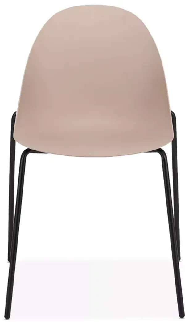 Euro Style Tayte Stacking Side Chair, Set of 2