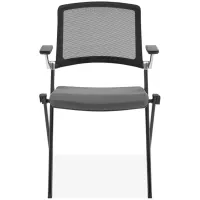 Euro Style Hilma Stacking Visitor Chair, Set of 2