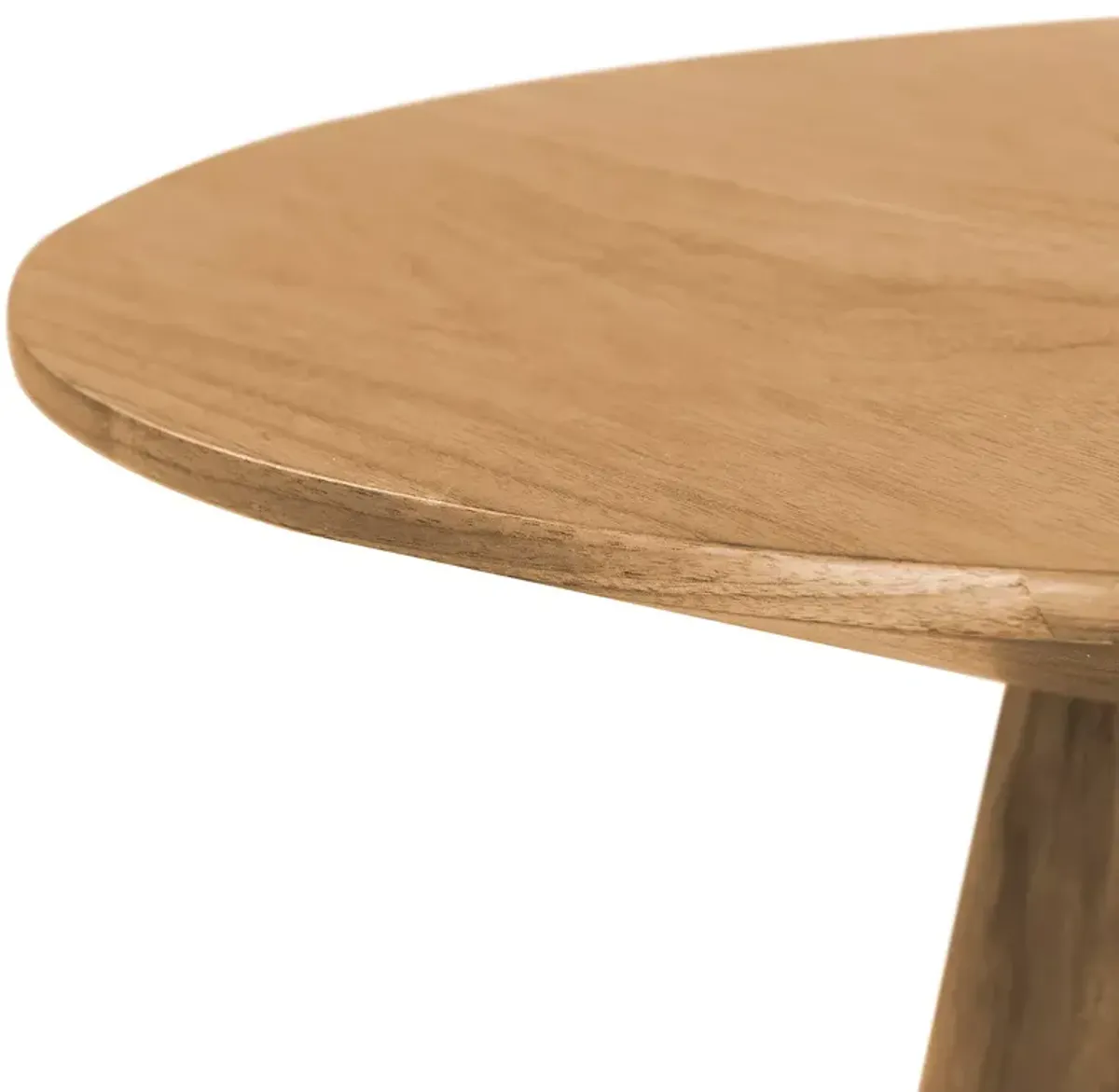 Euro Style Wesley Side Table in Oak