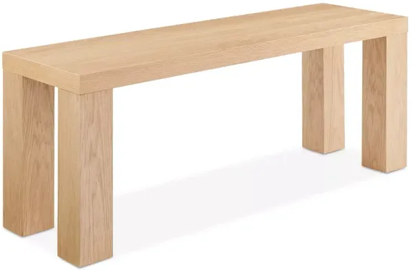 Euro Style Abby 49" Bench in Oak