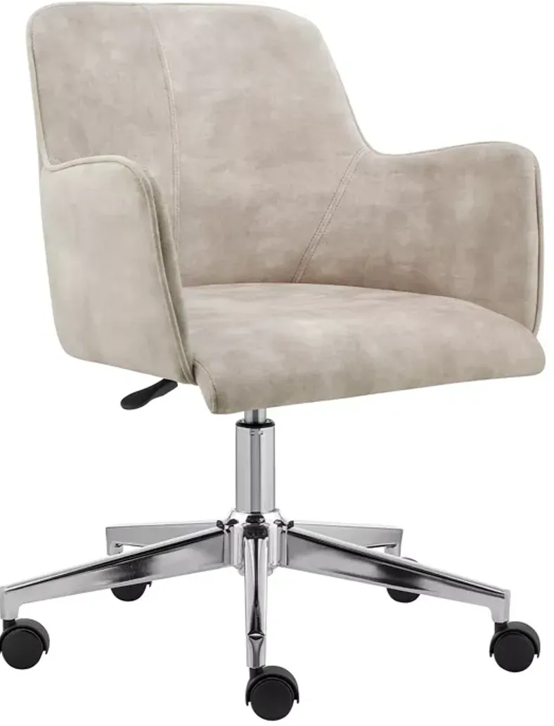 Euro Style Sunny Pro Office Chair in Velvet