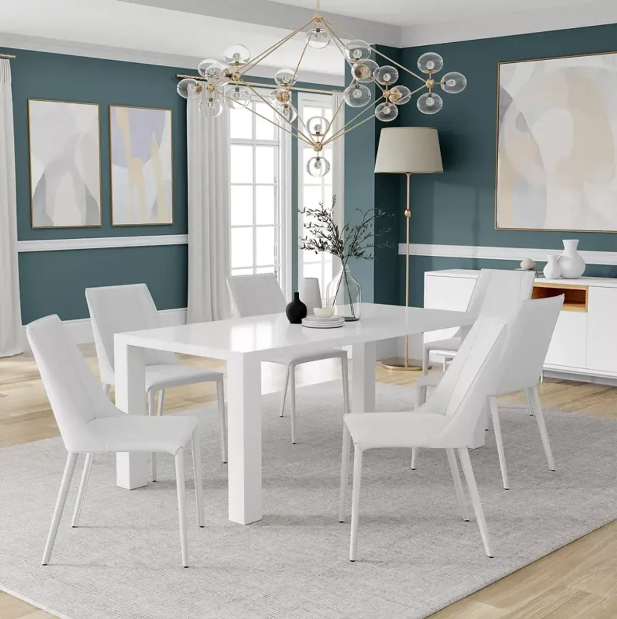 Euro Style Tresero 70" Dining Table