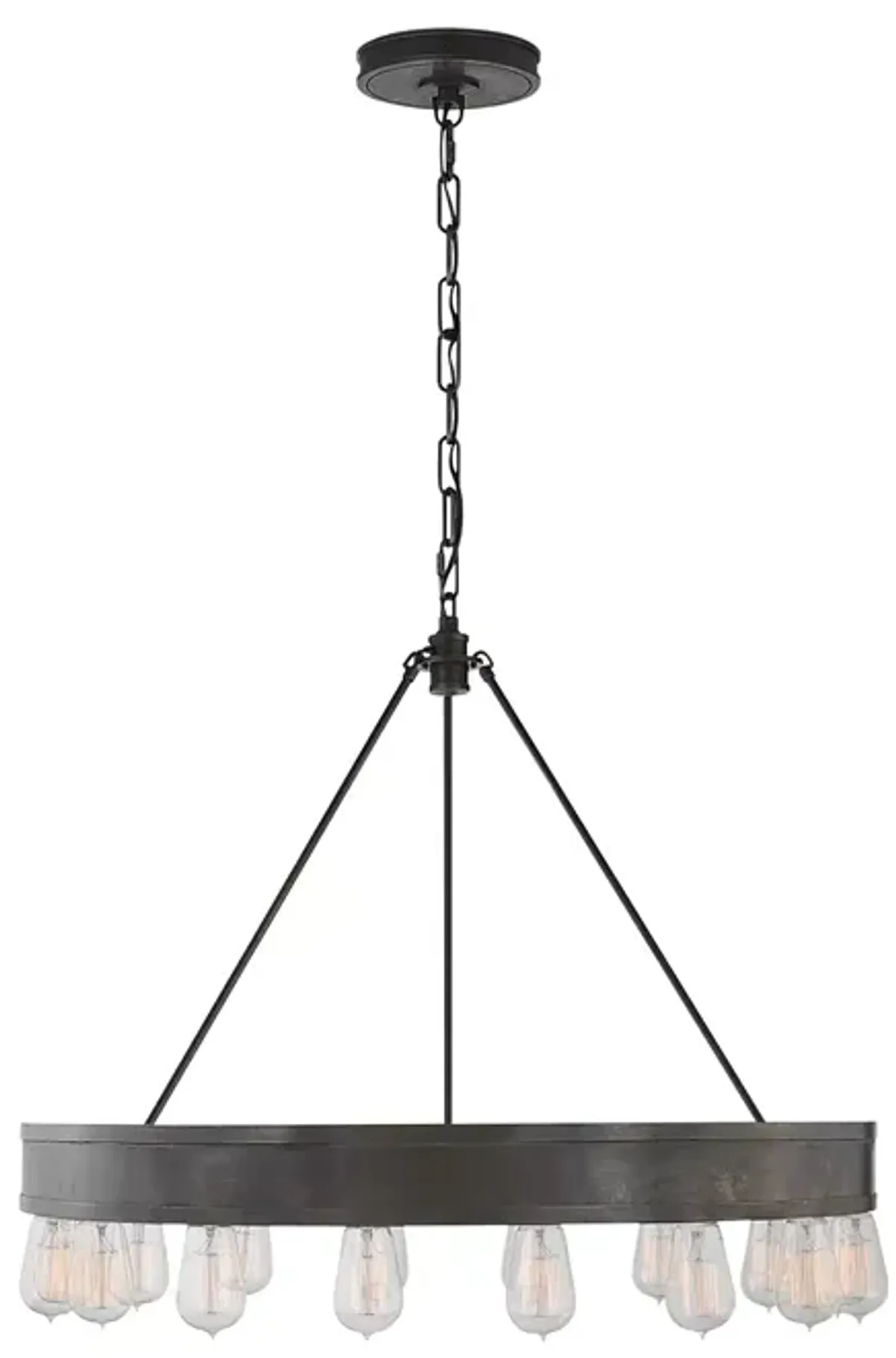 Ralph Lauren Roark 30" Modular Ring Chandelier