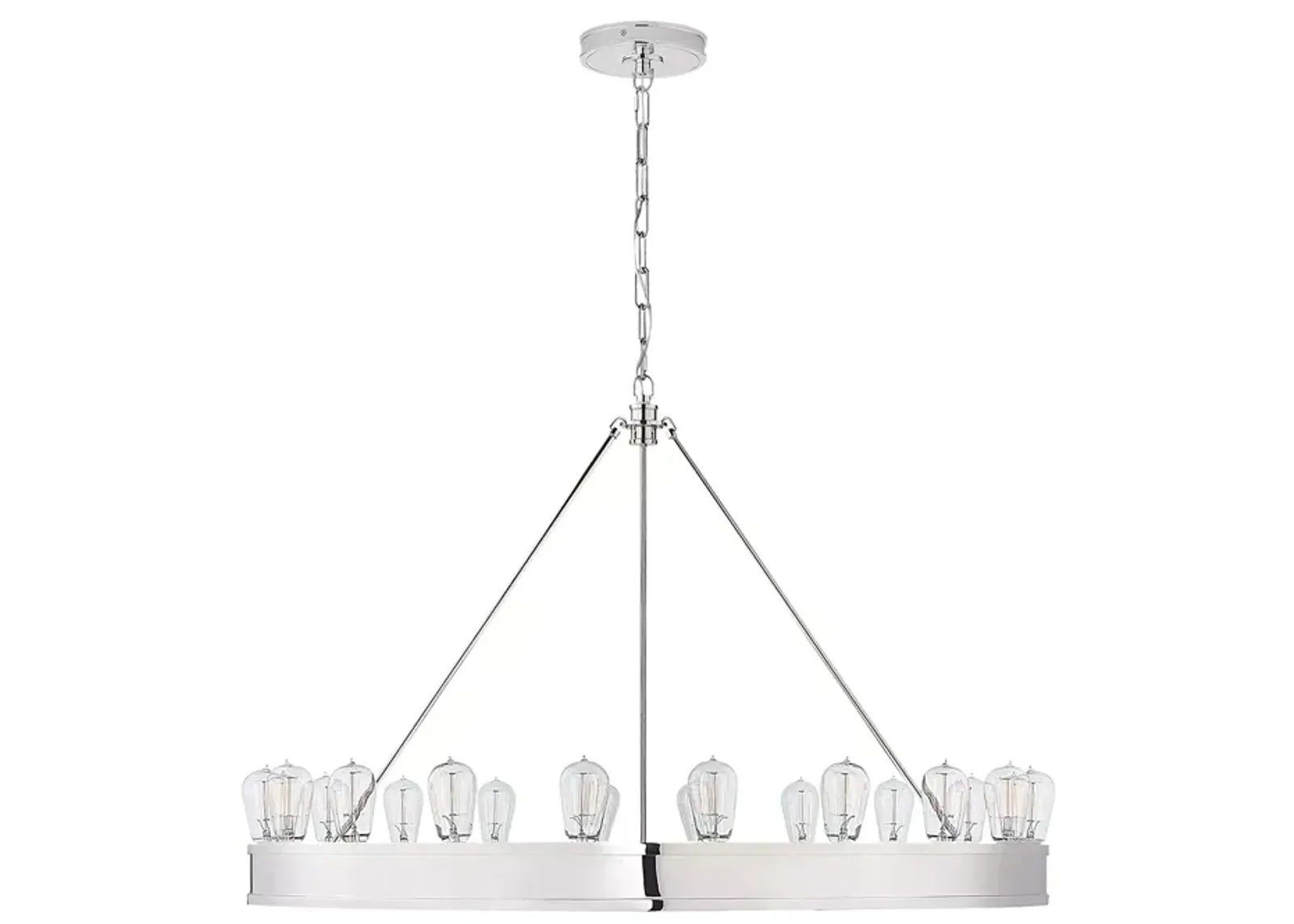 Ralph Lauren Roark 40" Modular Ring Chandelier