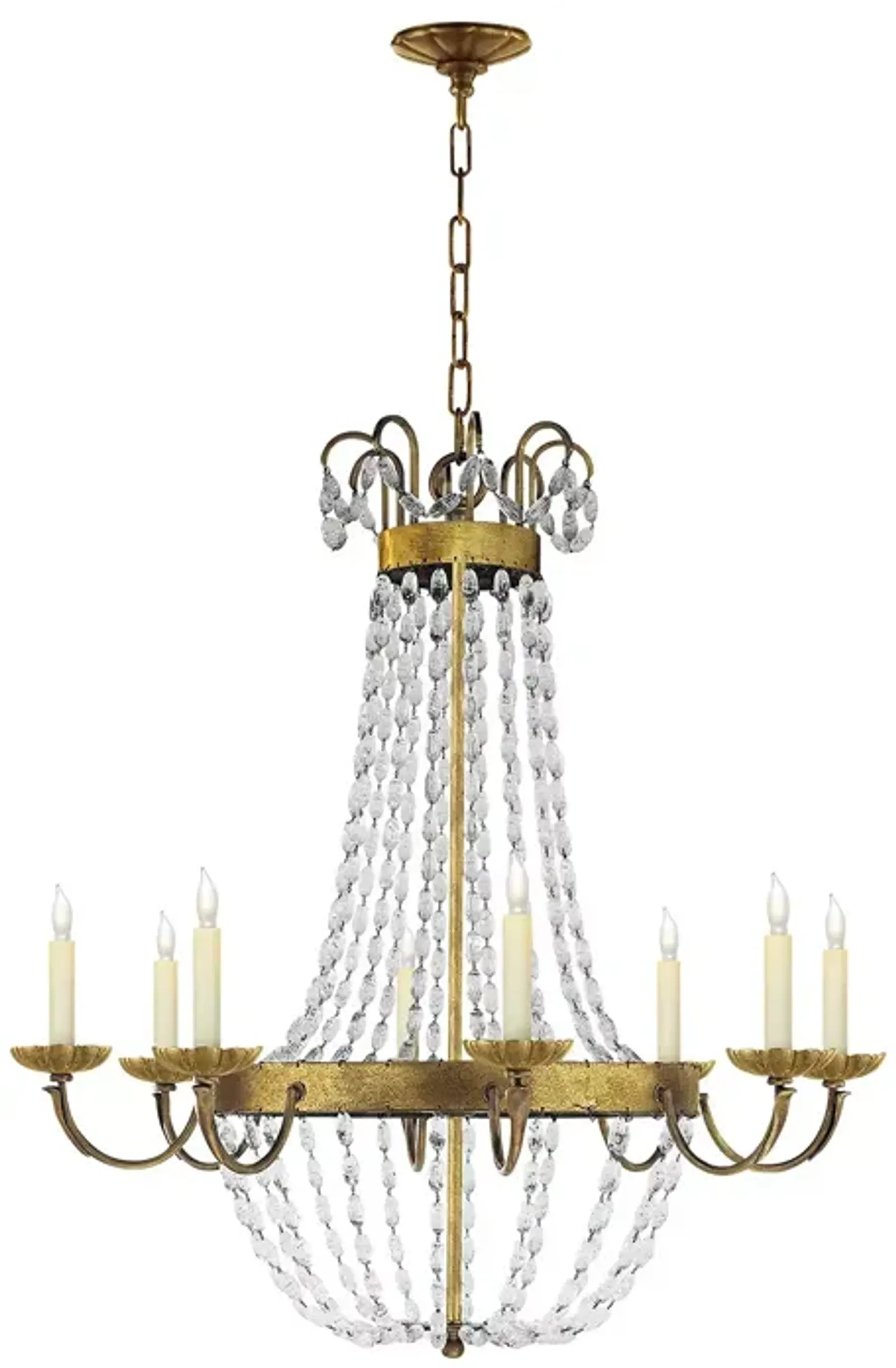 Chapman & Myers Paris Flea Market Large Chandelier