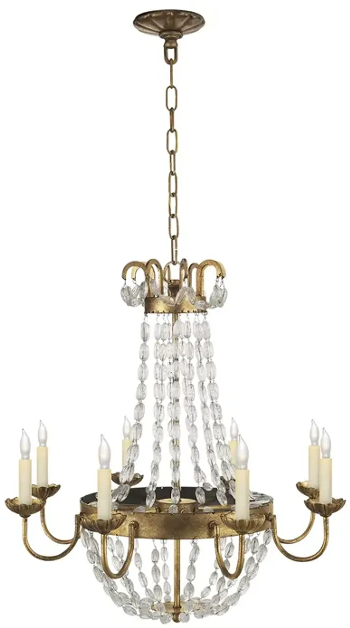 Chapman & Myers Paris Flea Market Medium Chandelier