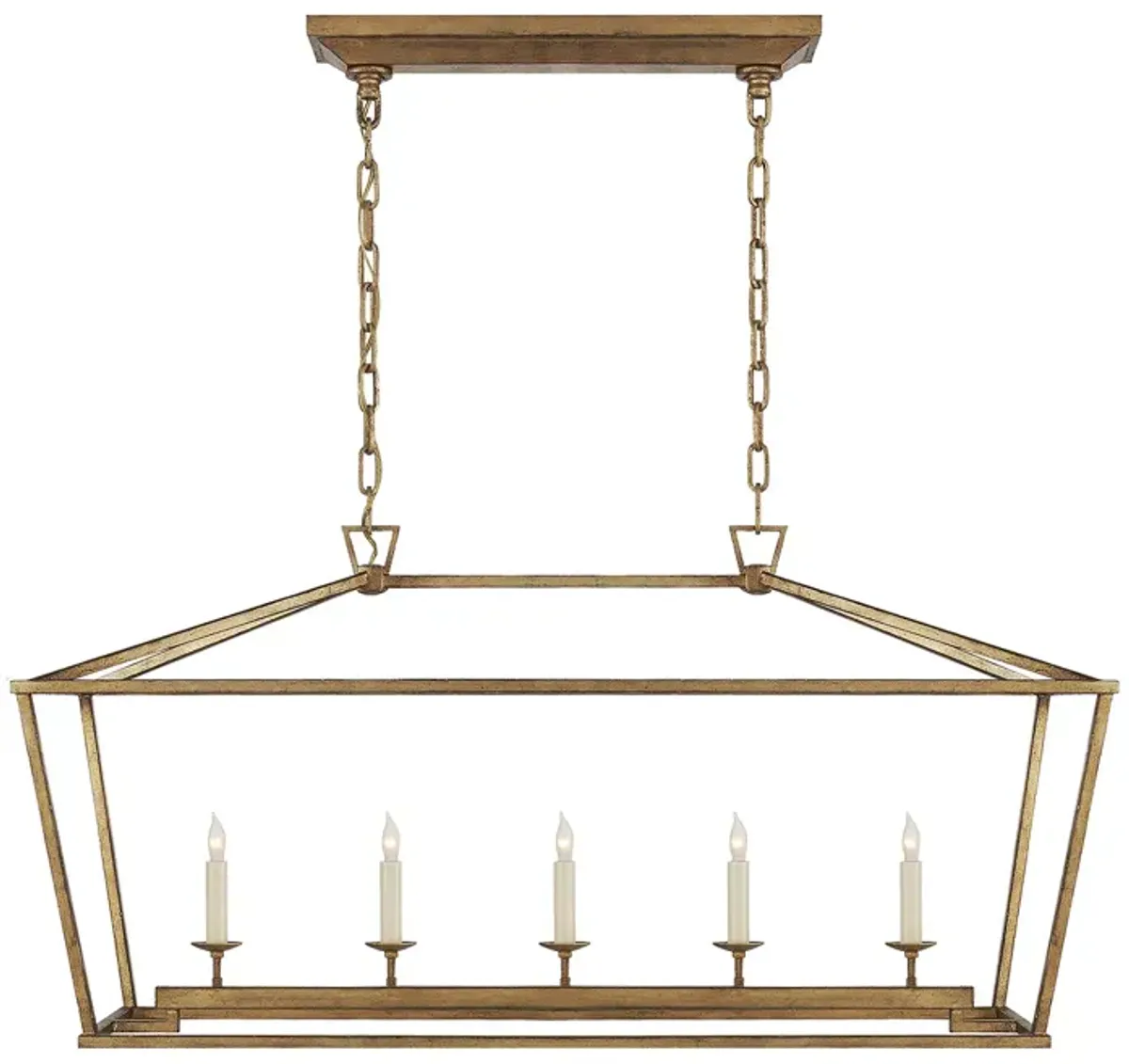 Chapman & Myers Darlana Medium Linear Lantern