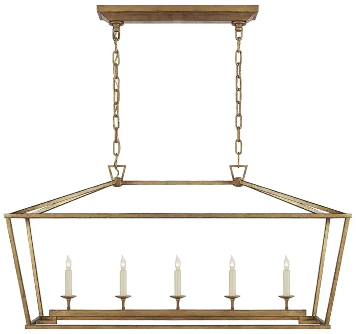 Chapman & Myers Darlana Medium Linear Lantern