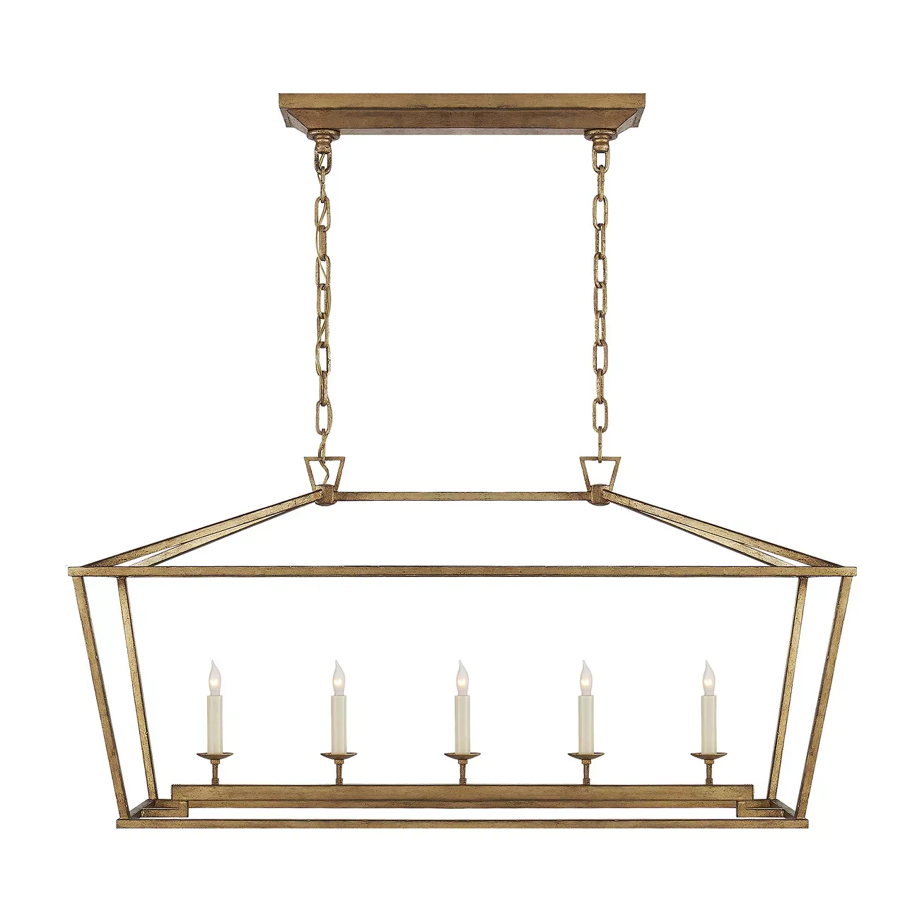 Chapman & Myers Darlana Medium Linear Lantern