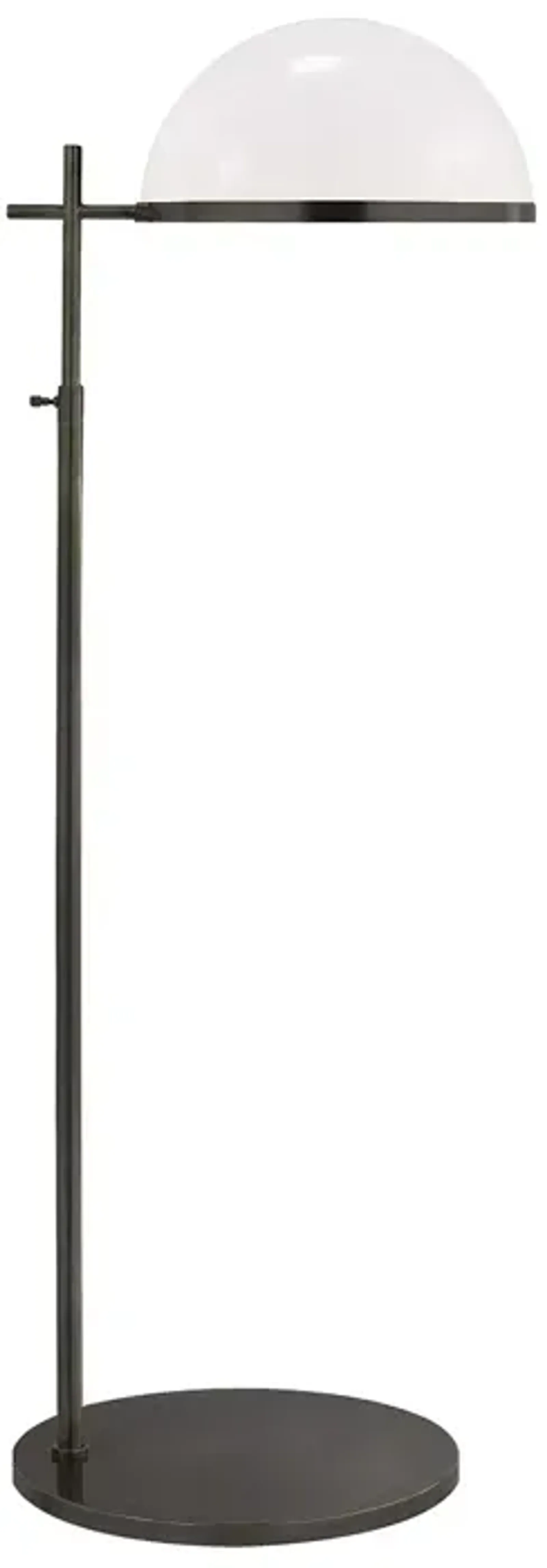 Kelly Wearstler Dulcet Medium Pharmacy Floor Lamp with White Glass