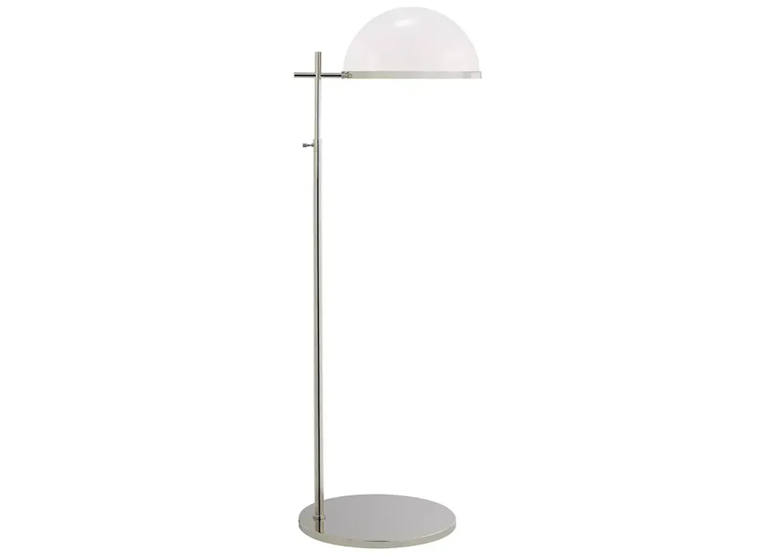 Kelly Wearstler Dulcet Medium Pharmacy Floor Lamp with White Glass