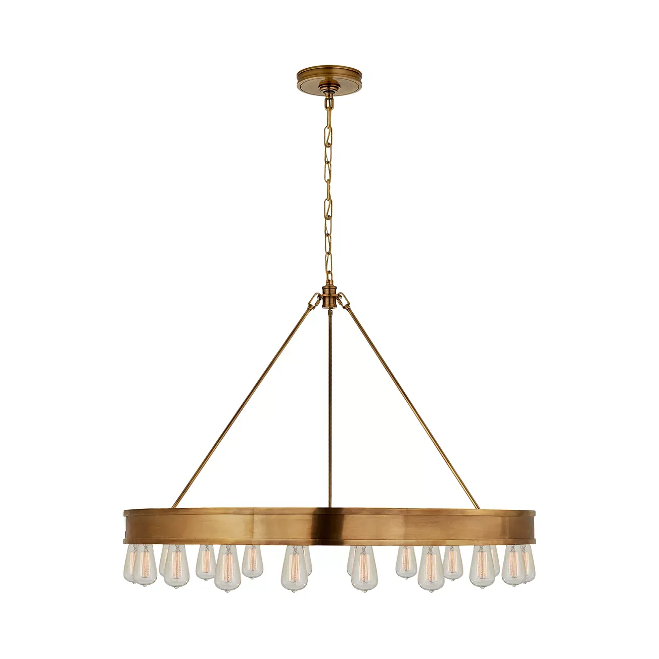 Ralph Lauren Roark 40" Modular Ring Chandelier