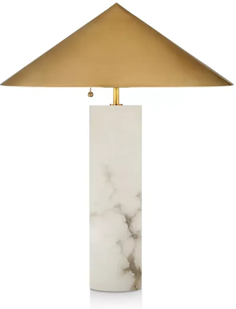 Kelly Wearstler Minimalist Medium Alabaster Table Lamp 