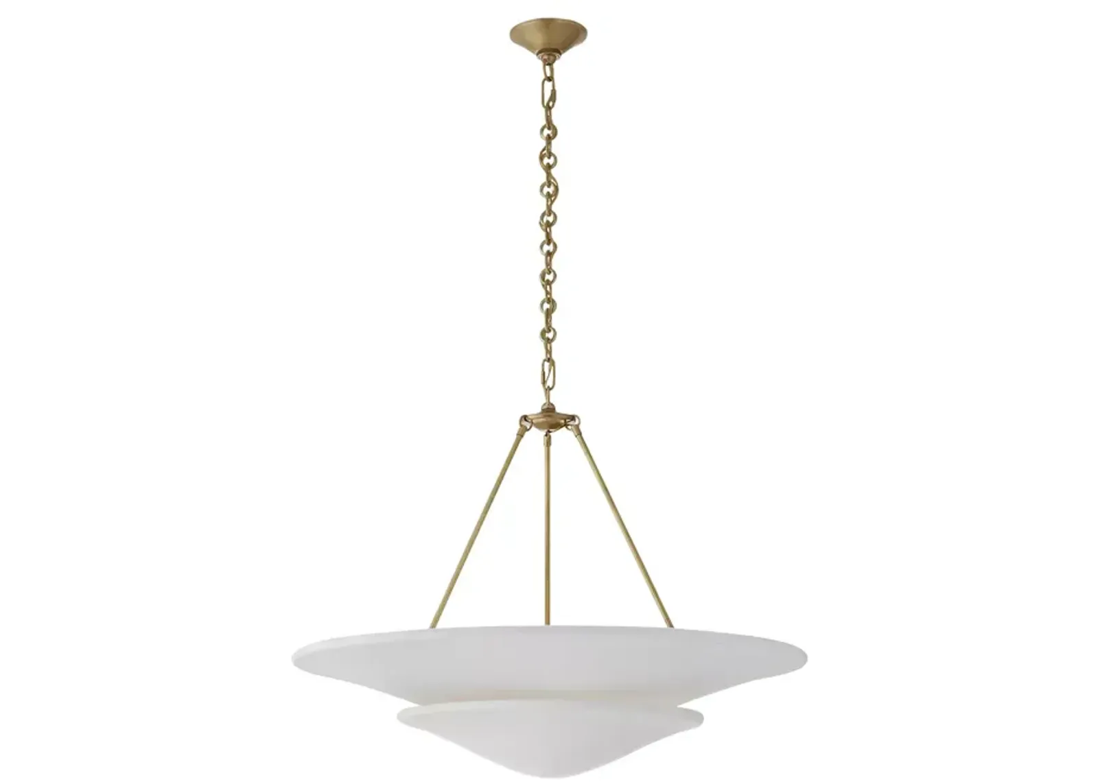 Visual Comfort Mollino Large Tiered Chandelier