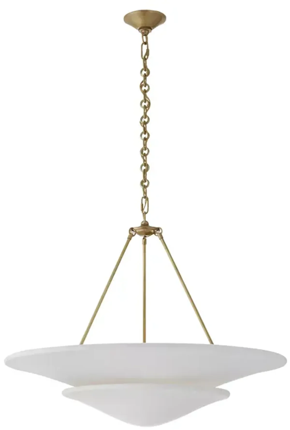 Visual Comfort Mollino Large Tiered Chandelier