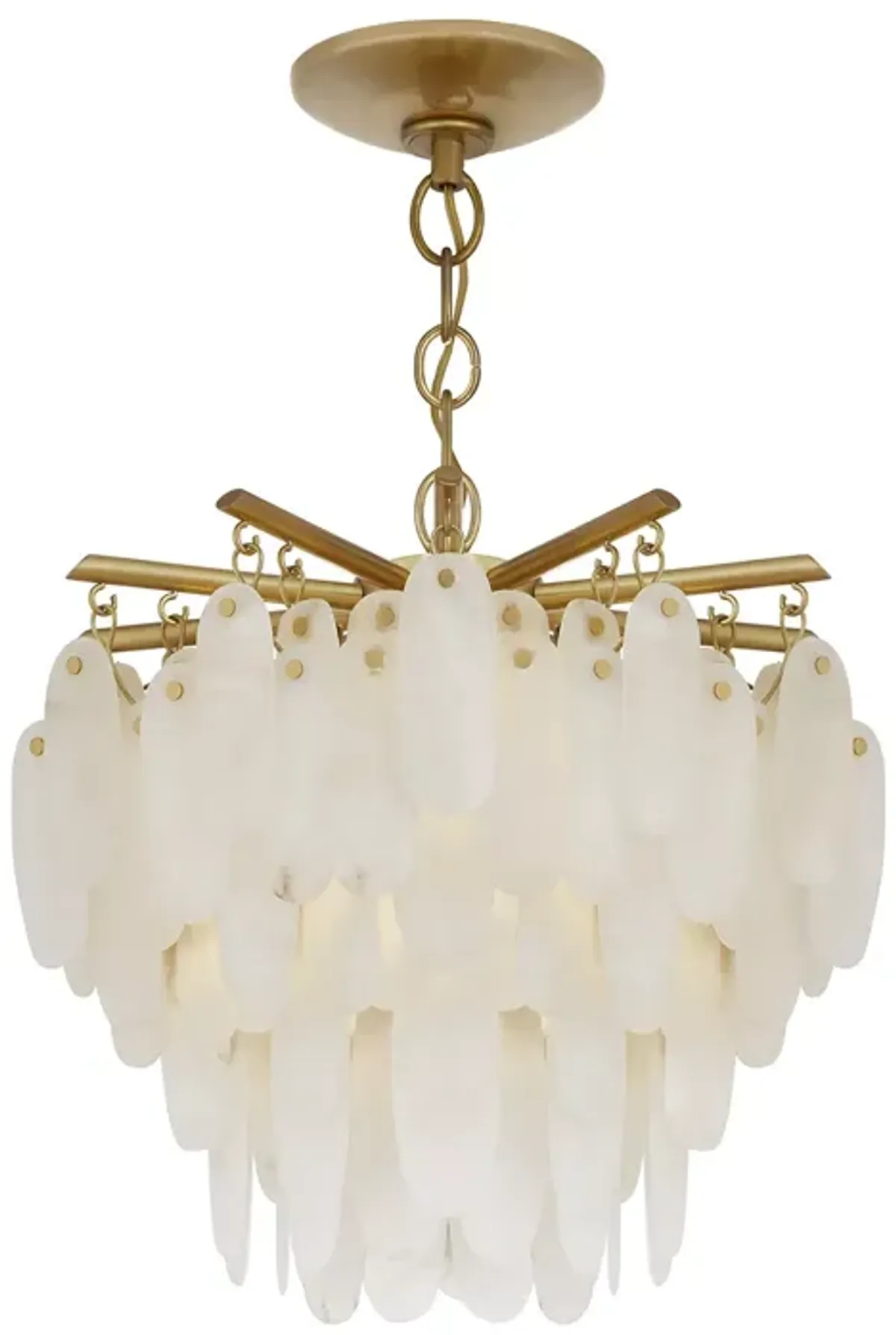 Chapman & Myers Cora Medium Semi-Flush Mount Chandelier