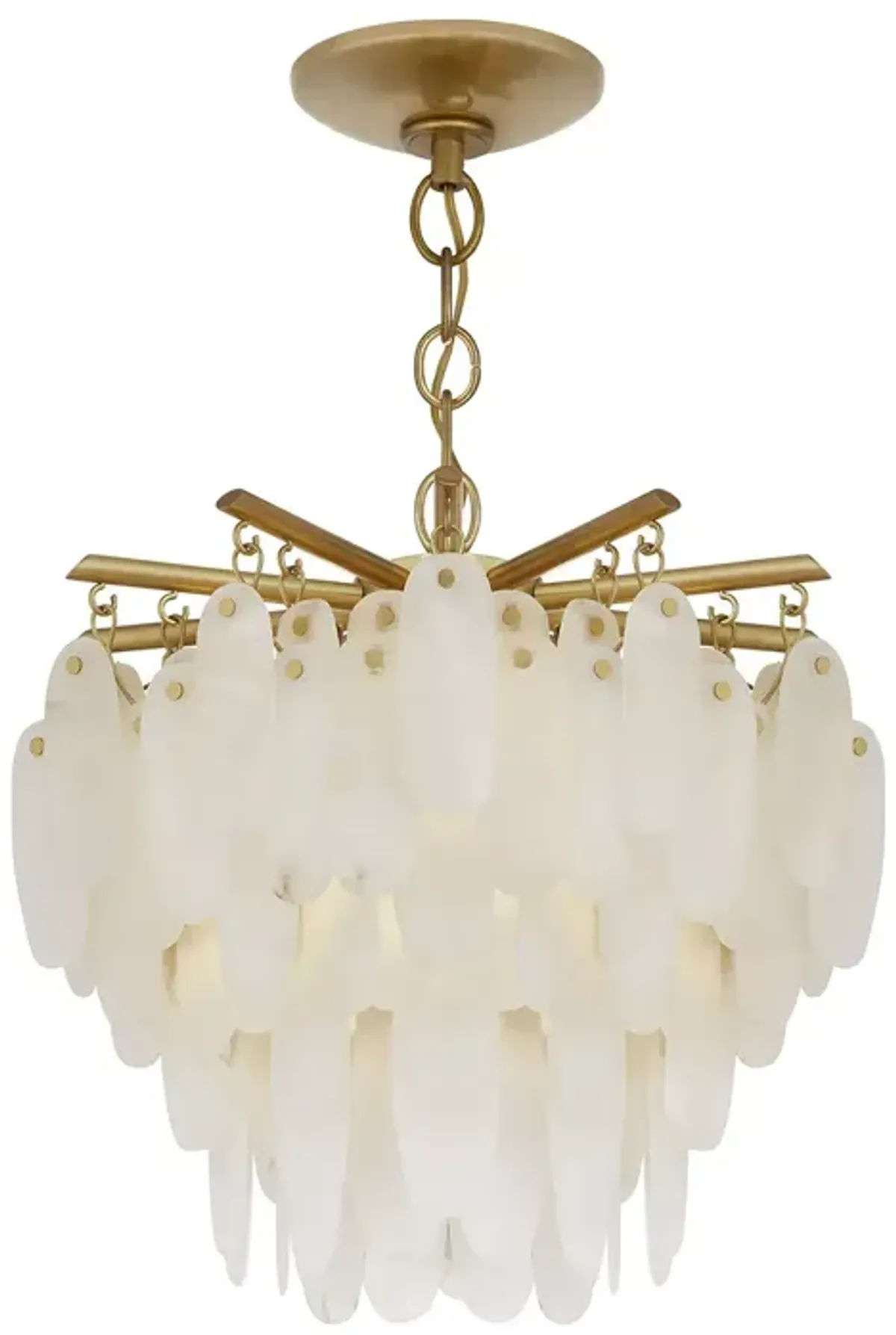 Chapman & Myers Cora Medium Semi-Flush Mount Chandelier