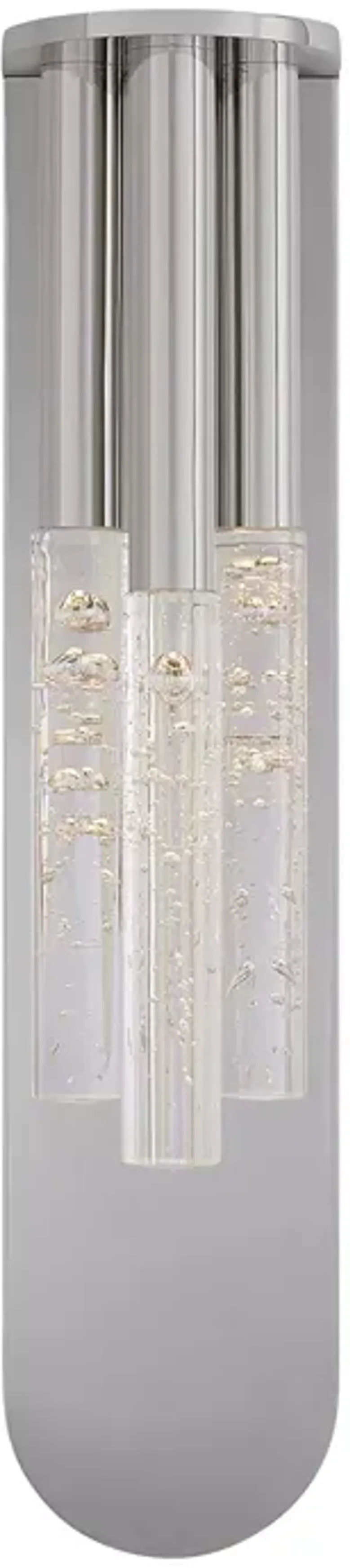 Kelly Wearstler Rousseau Medium Multi-Drop Sconce with Seeded Glass Shade