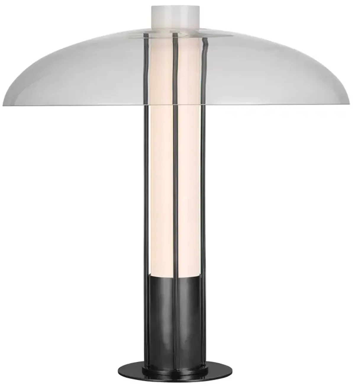 Kelly Wearstler Troye Medium Table Lamp with Clear Glass Shade