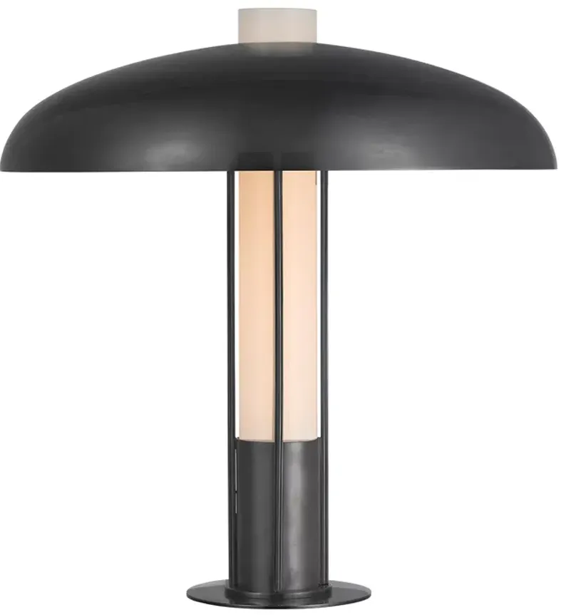 Kelly Wearstler Troye Medium Table Lamp with Bronze Shade