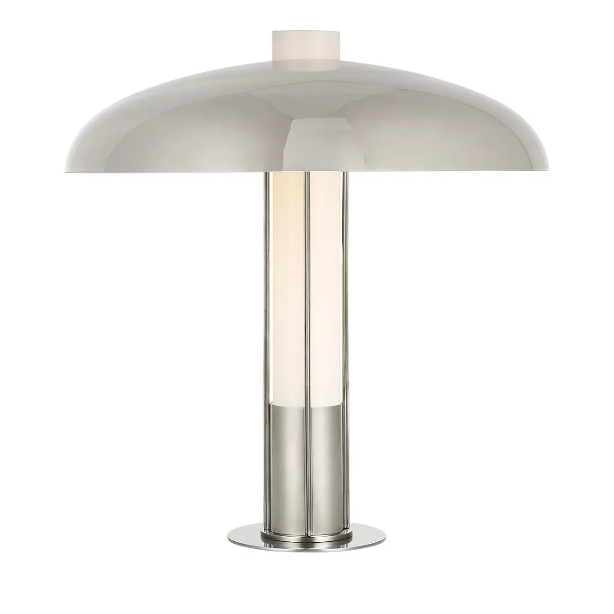 Kelly Wearstler Troye Medium Table Lamp with Polished Nickel Shade